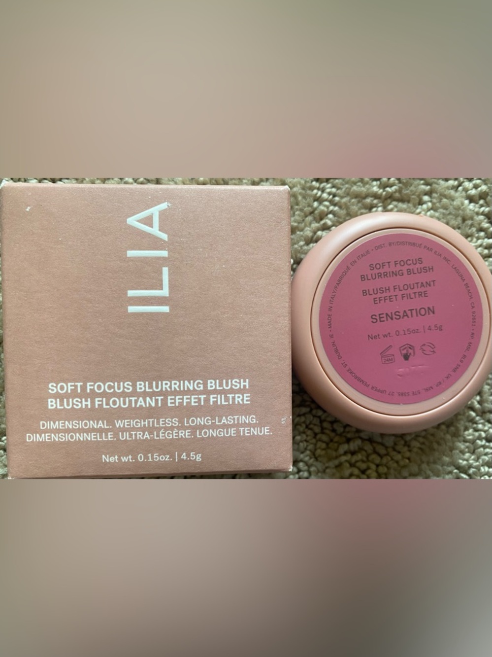 Soft Focus Blurring Blush Sensation 4.5G brand new